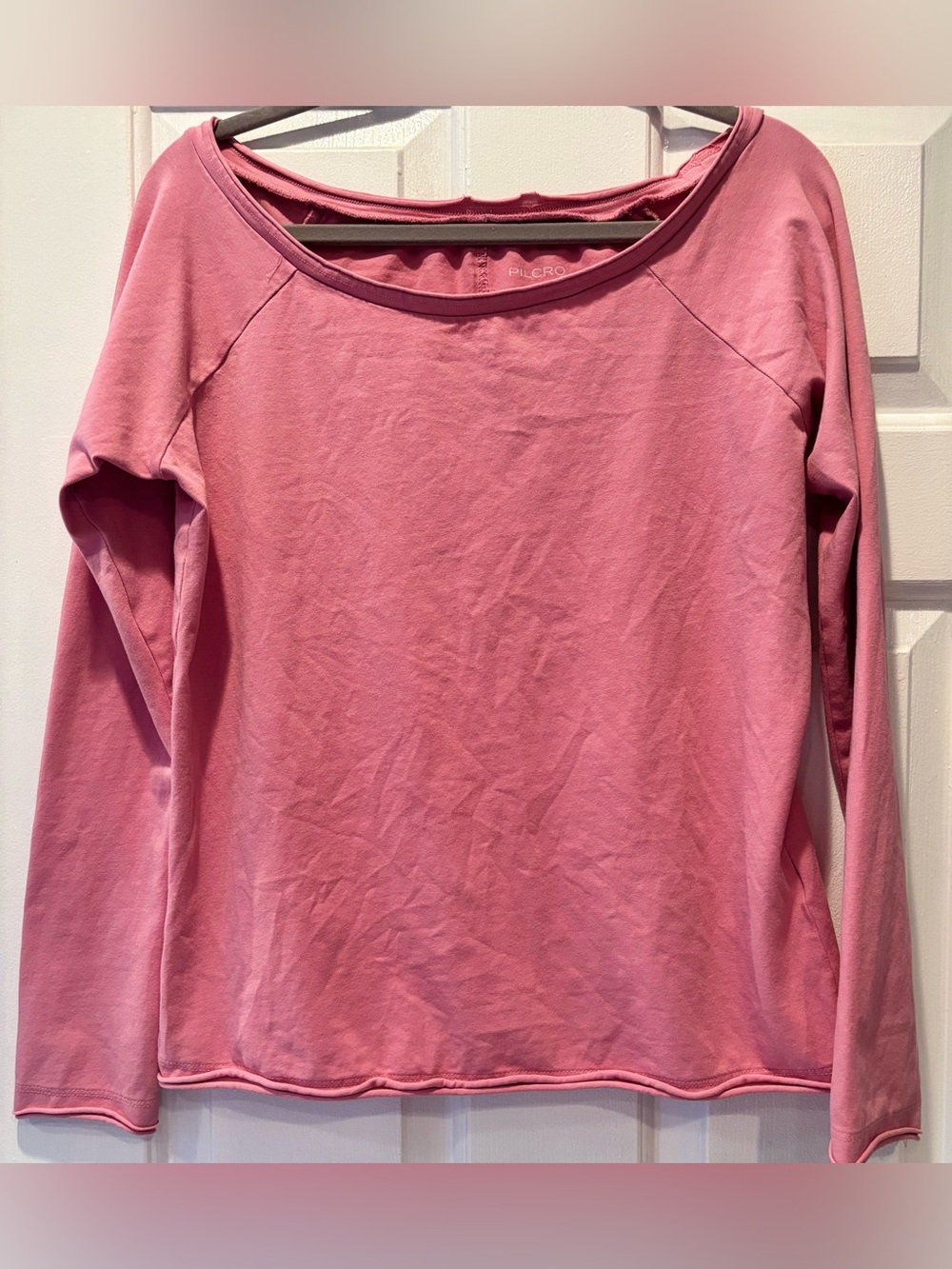 Pilcro Pink Long Sleeve Top | XL | Anthropologie